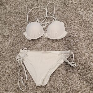 Elegant White Bikini Set